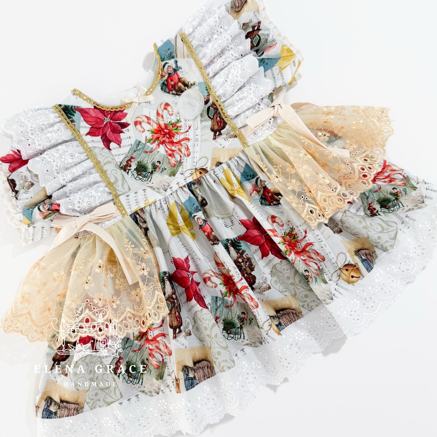 Vintage Christmas Nora Two-Piece // 2-3y