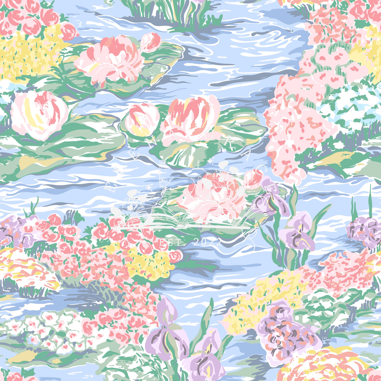 Printed Monet