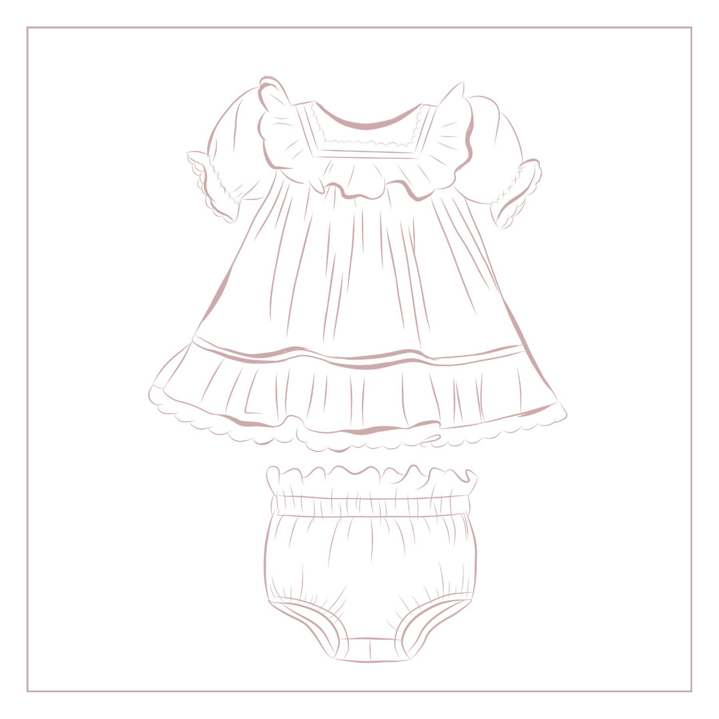 Frilly Anna Two-Piece