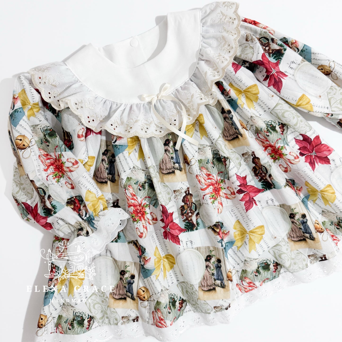 Vintage Christmas Tara Two-Piece / 3-4y