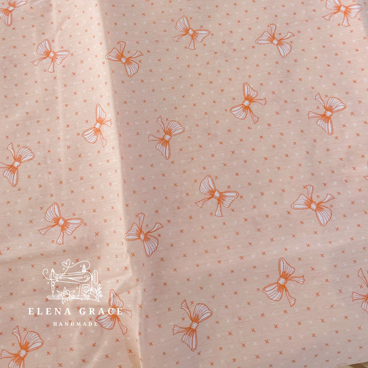 BLAIR | "Peach Bows" Two-Piece SLOT