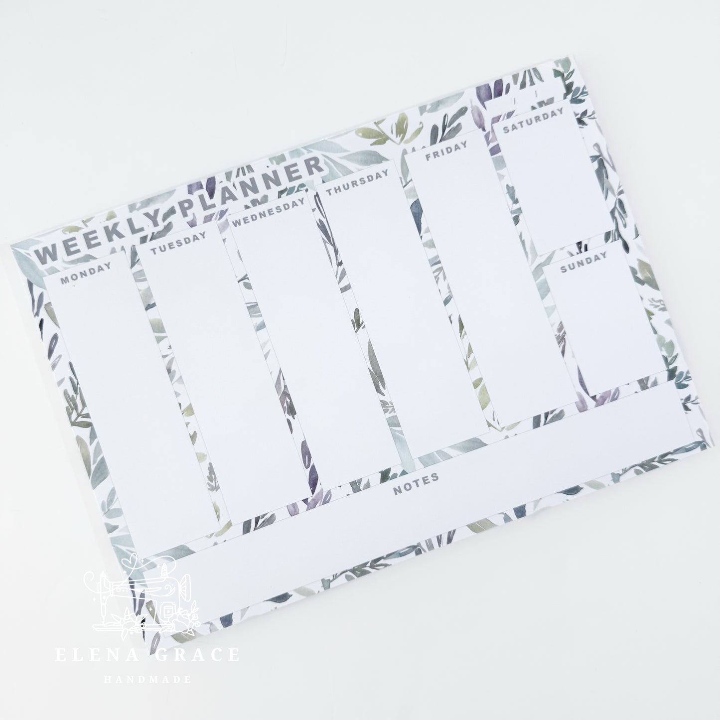 A4 "Weekly" Notepad