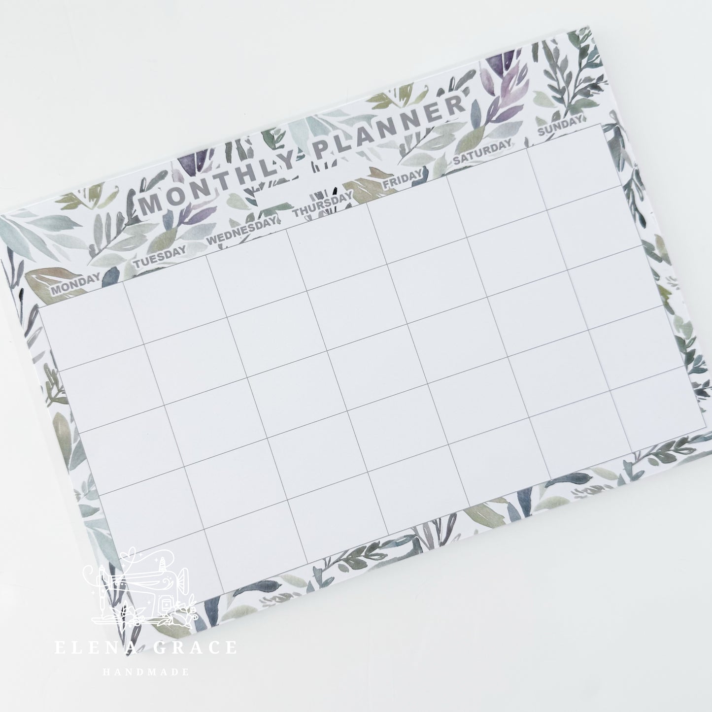 A4 "Monthly" Notepad