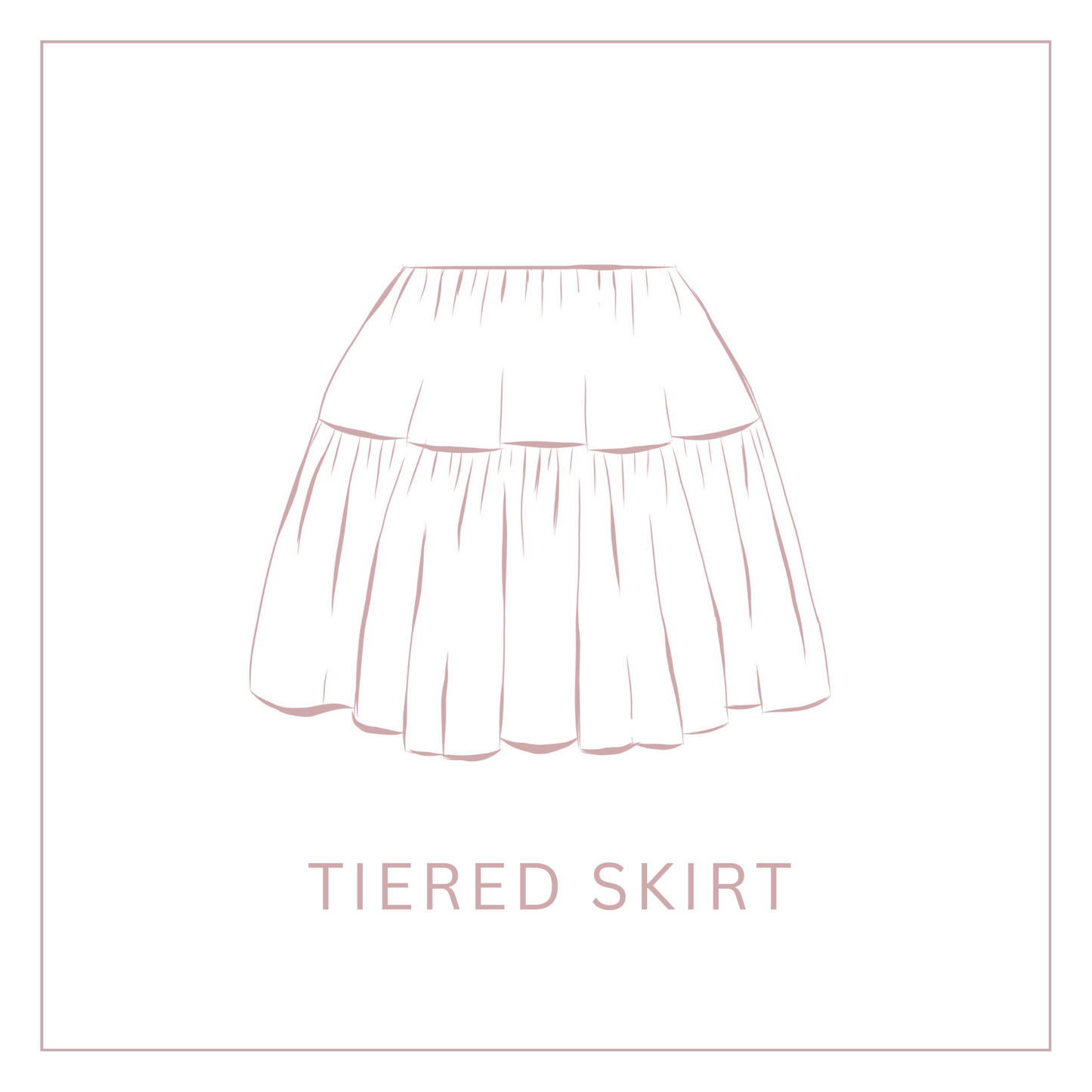 EXTRA : Tiered Skirt