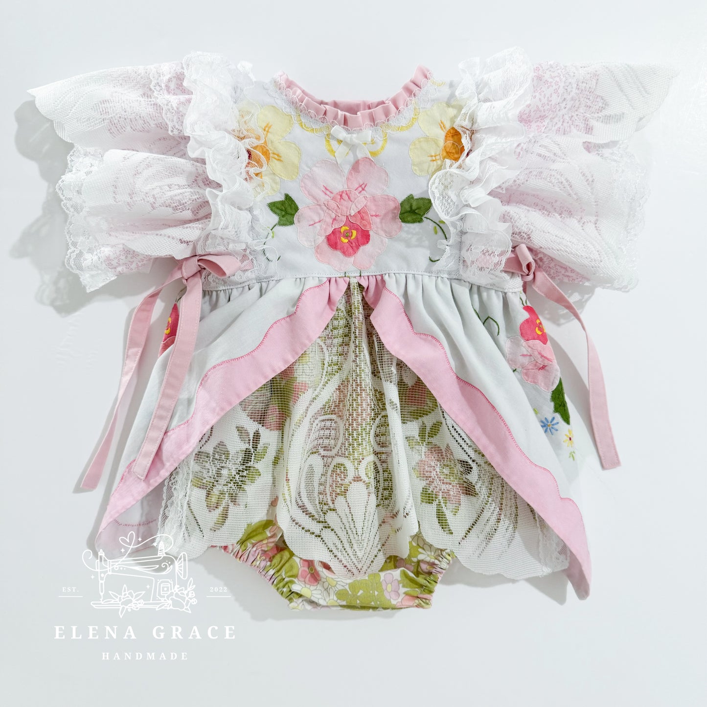 The Nora Romper // 12-18m