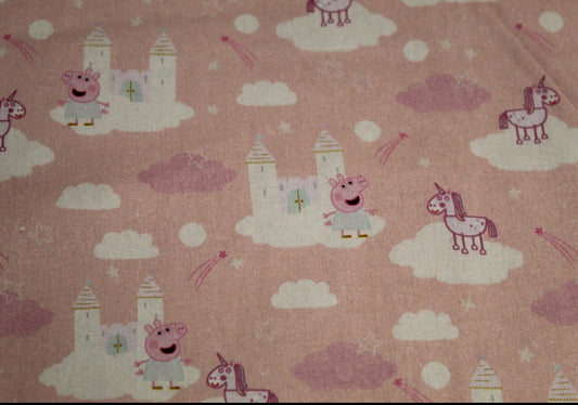 Custom Peppa Frilly Anna “Pinny” style 3-4y Dress