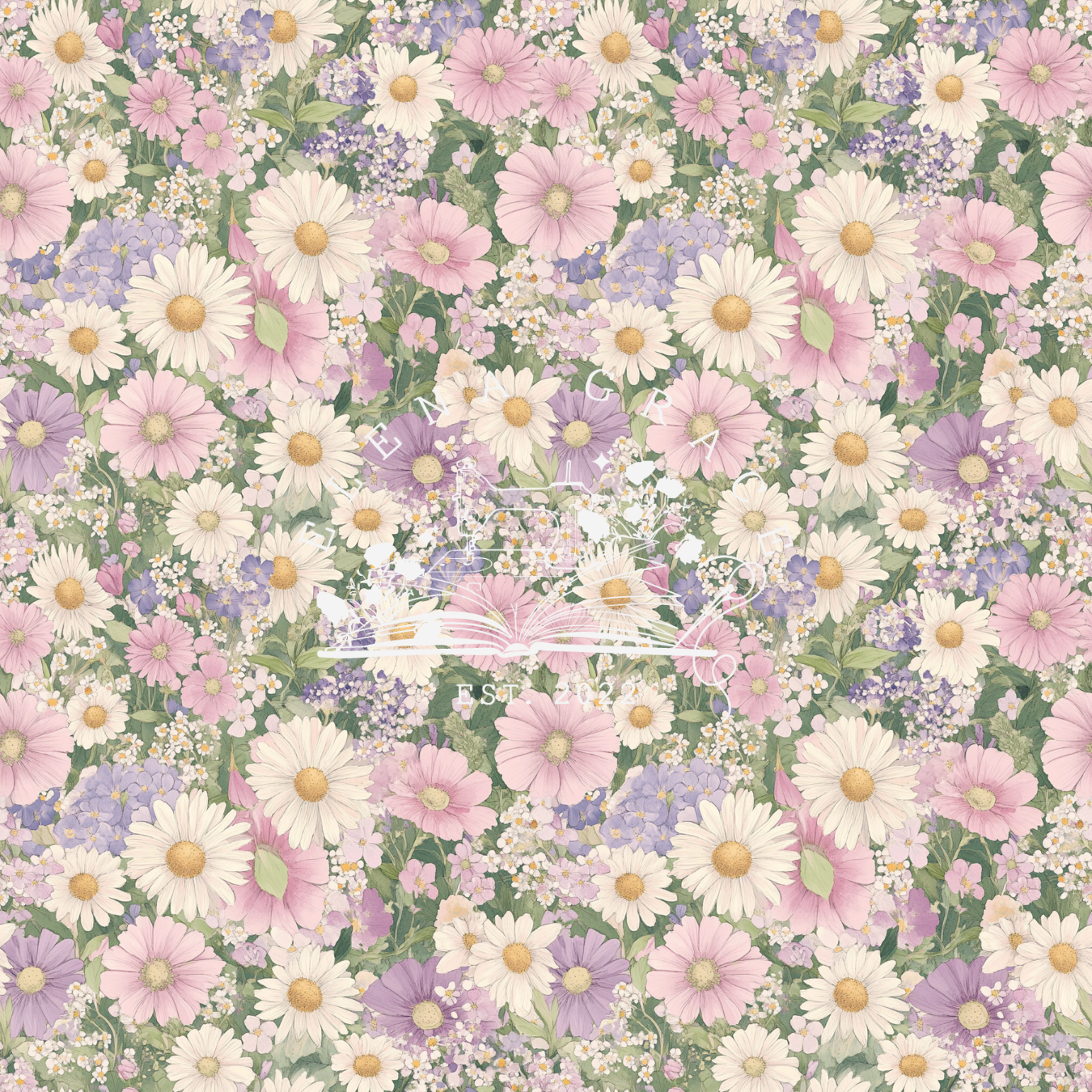 Printed Wildflowers - 4
