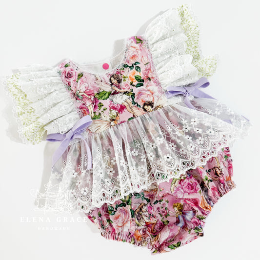 Fairy Nora Romper / 12-18m