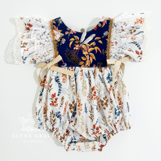 The Nora Romper // 6-9m