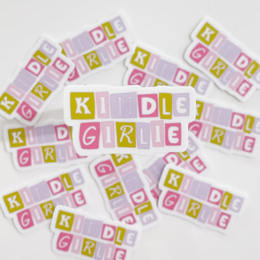 Kindle Girlie | Kindle Sticker