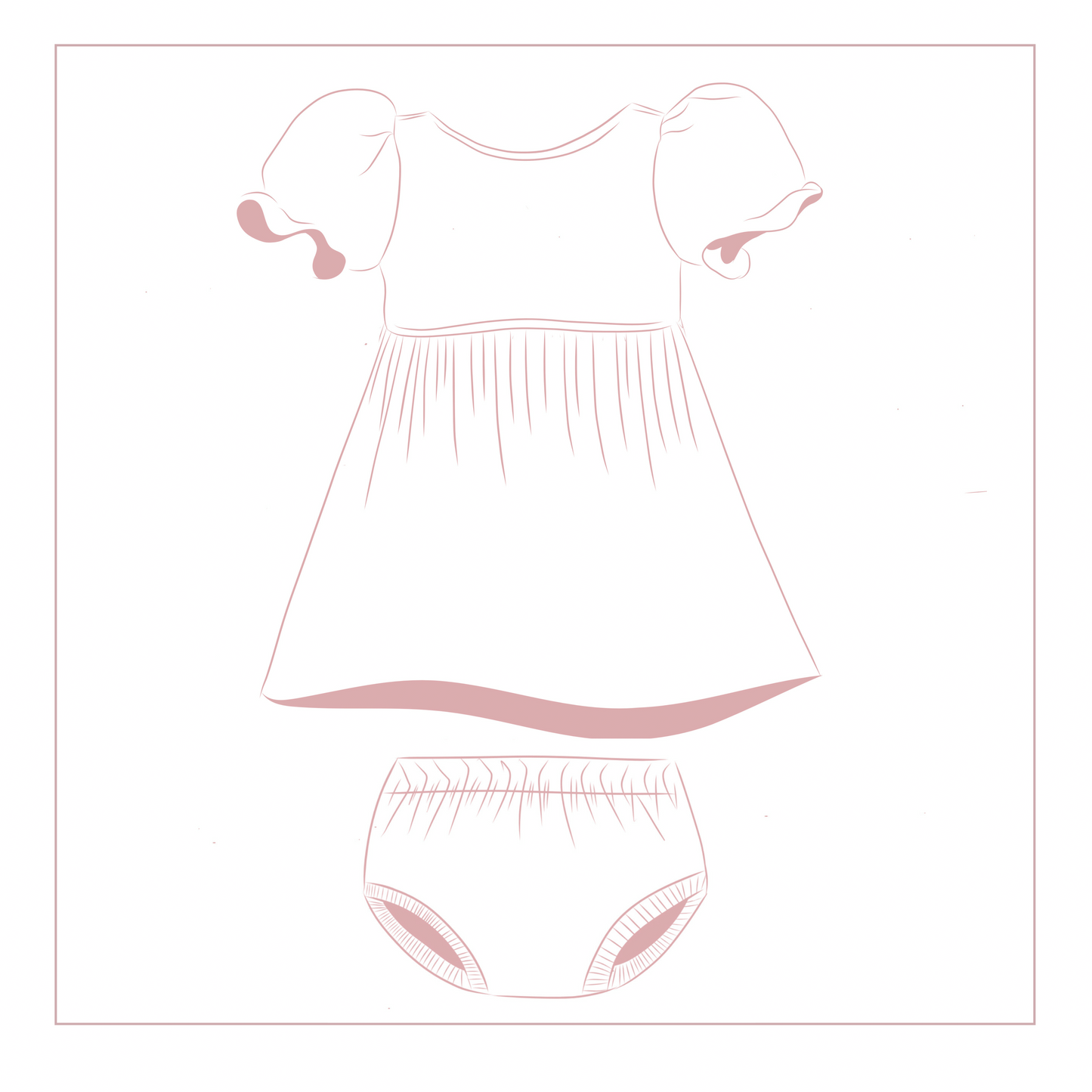 The Caroline Two-Piece // 18-24m