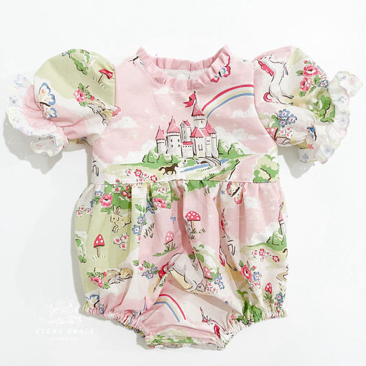 The Caroline Romper // 9-12m