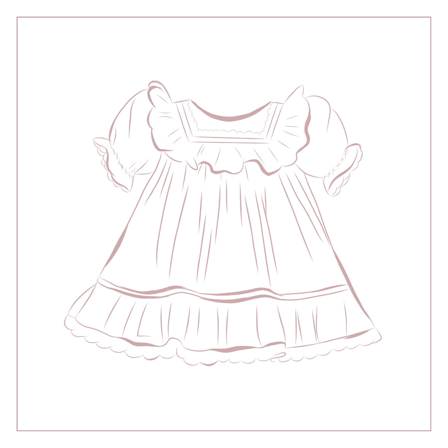 Frilly Anna Dress