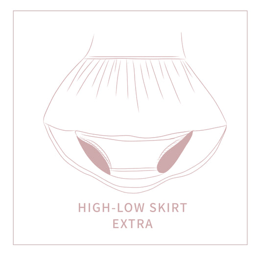 EXTRA : High-Low Skirt