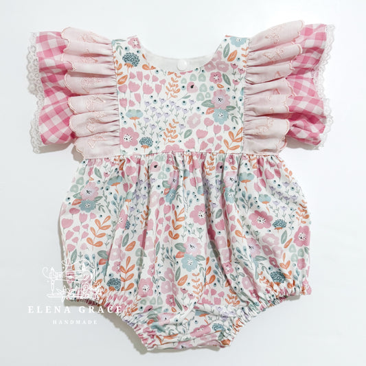 The Nora Romper // Smaller 9-12m