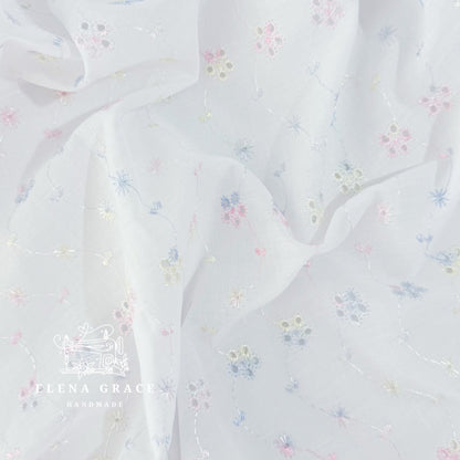 Pastel Broderie Blair Blouse 2-3y | SLOT