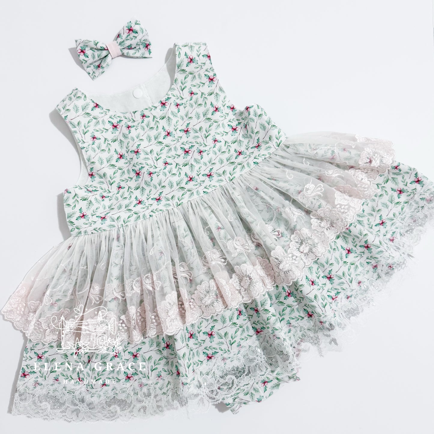 Christmas Sleeveless Caroline | 3-4y