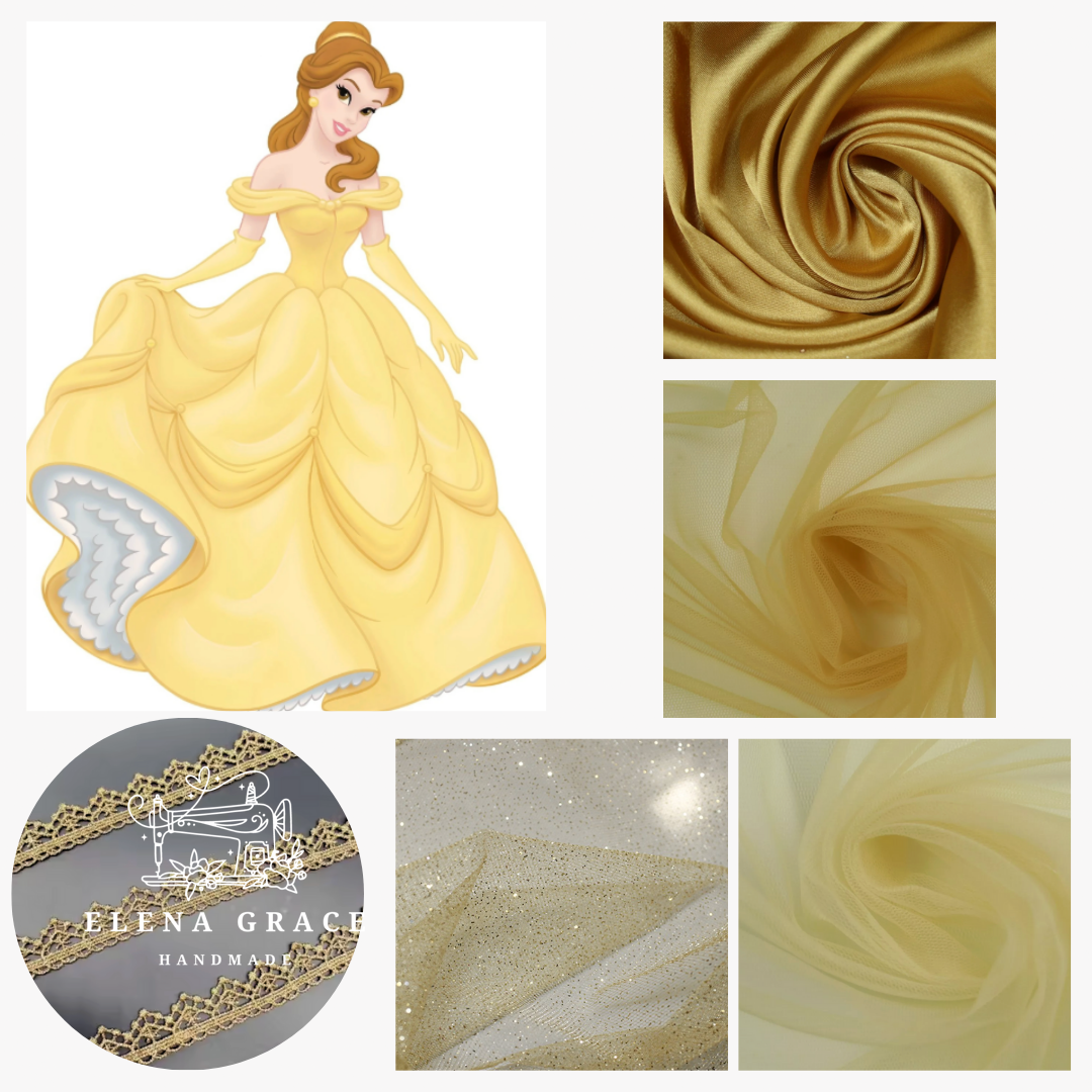 Custom “Belle” dress - Taylor Family