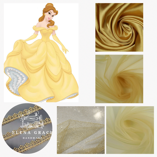 Custom “Belle” dress - Taylor Family