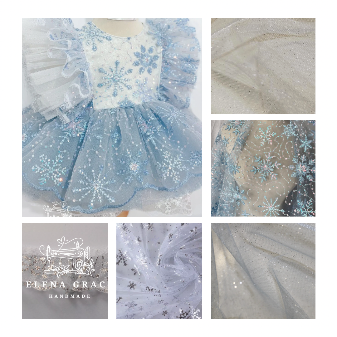 Custom “Frozen” dress - Taylor Family
