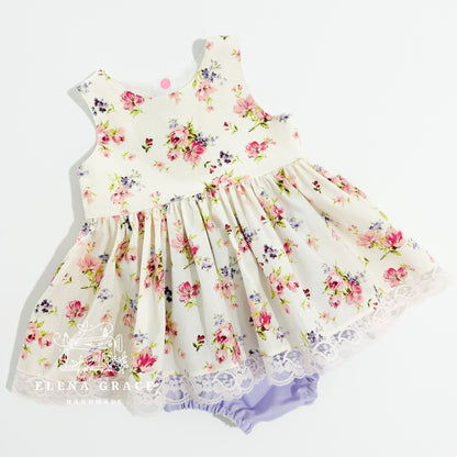 Floral Sleeveless Caroline | 18-24m