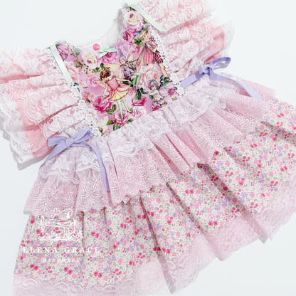 Custom deluxe Blue Liberty Nora Dress & Two-piece | Abigail