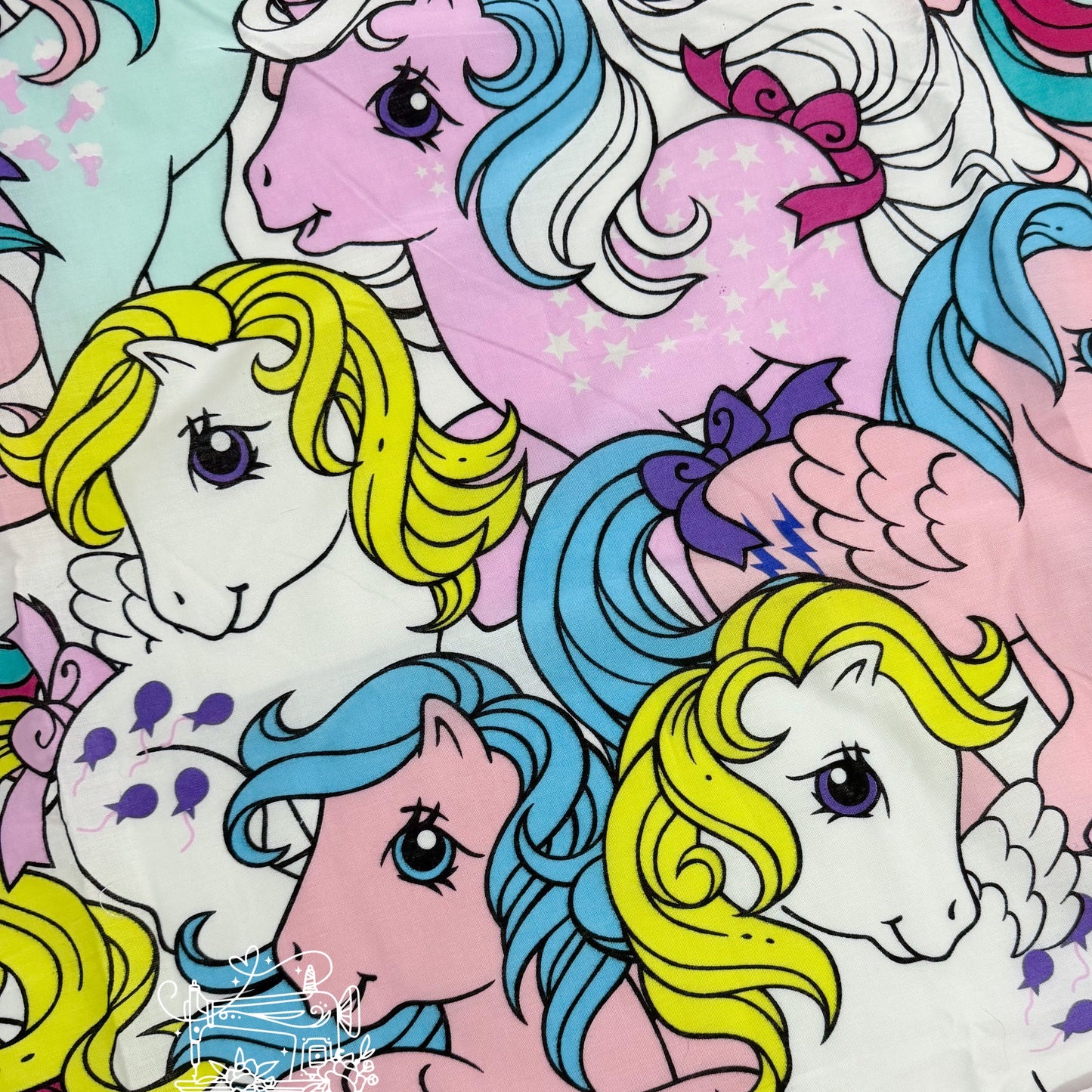 Fabric 17 // Vintage Retro My Little Pony