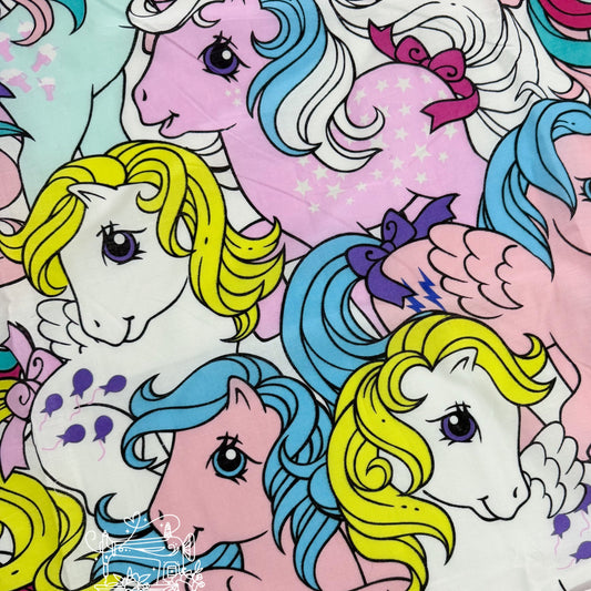 Fabric 17 // Vintage Retro My Little Pony