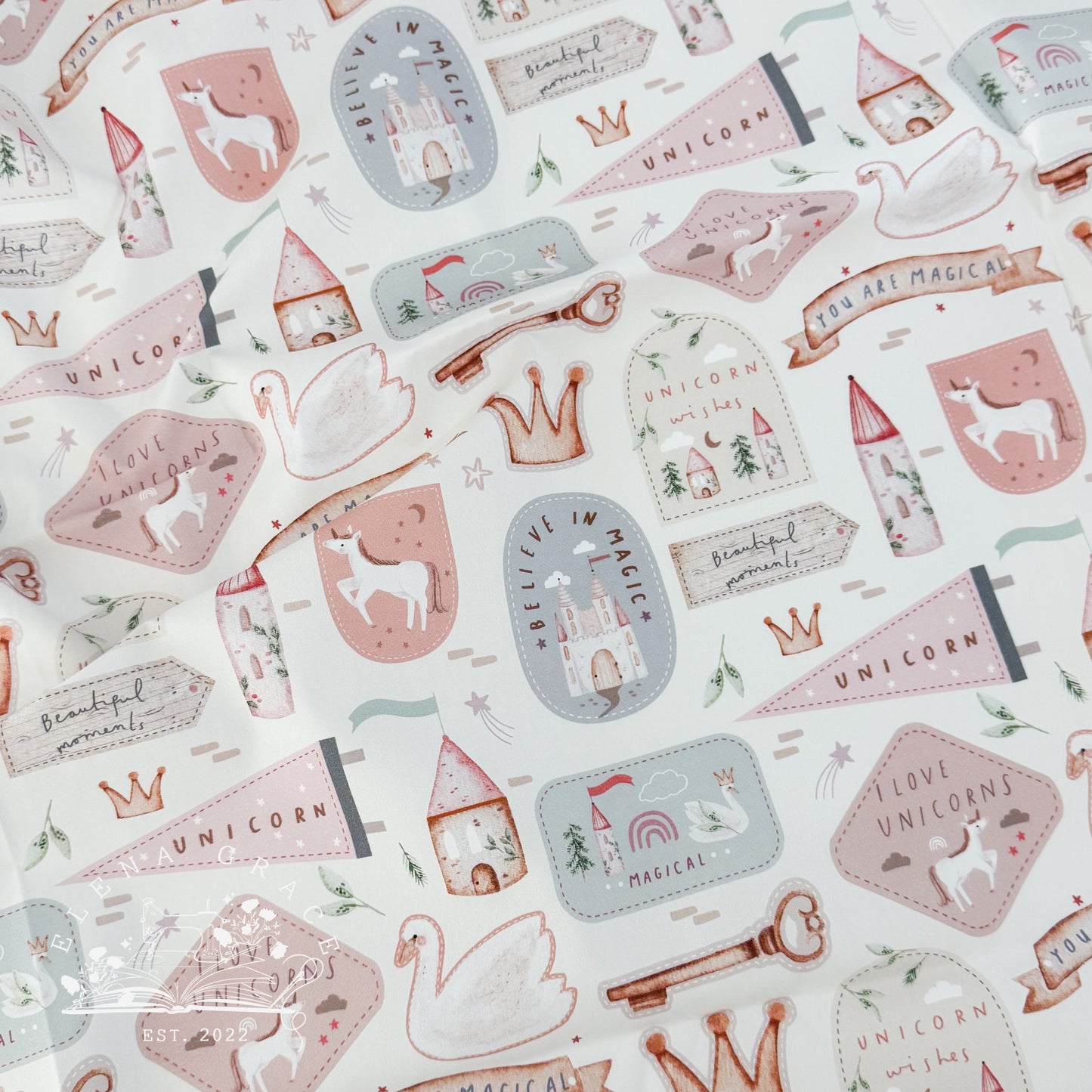 Printed Fairytale Fabric