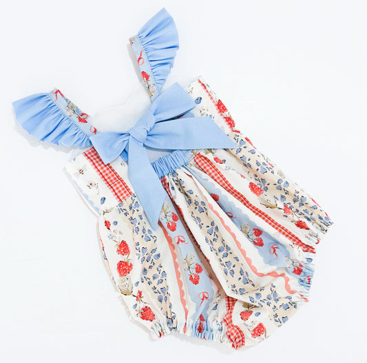Custom Strawberry Rebekah Romper | Indie Cienna