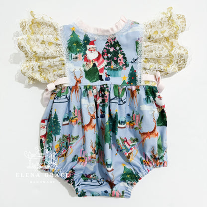 The Nora Romper // 3-6m