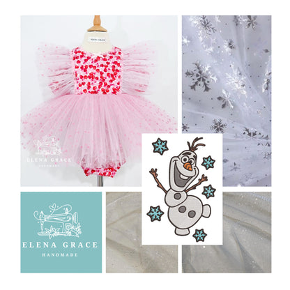 Custom Olaf Dress - ELLIE