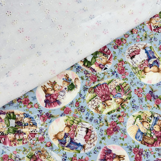 Pastel Bunnies Pollyanna & Blair Blouse / SLOT