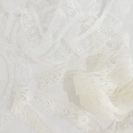 Neutral Lace Trim