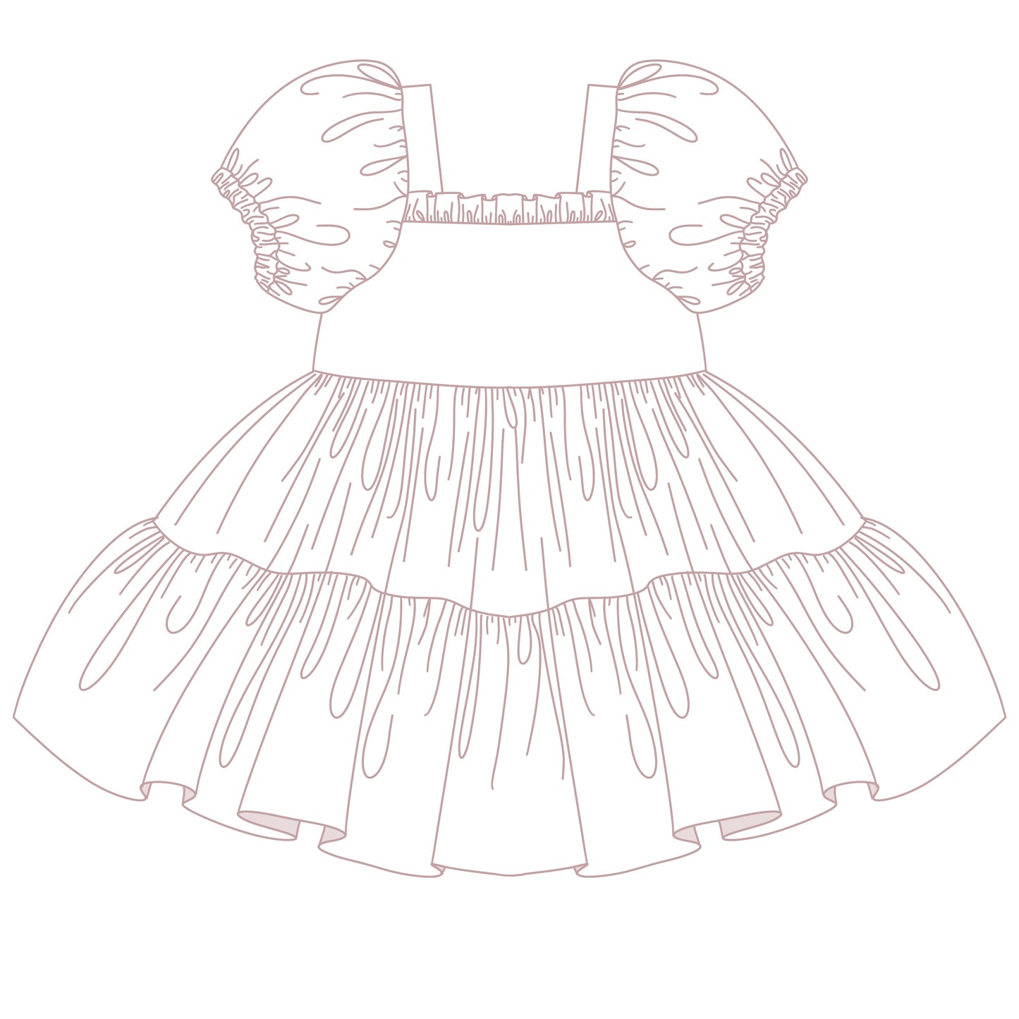 Custom Glinda, Luna & Marley Dress & Bloomers | Tiegan