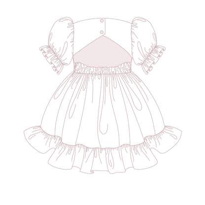 Custom Glinda, Luna & Marley Dress & Bloomers | Tiegan