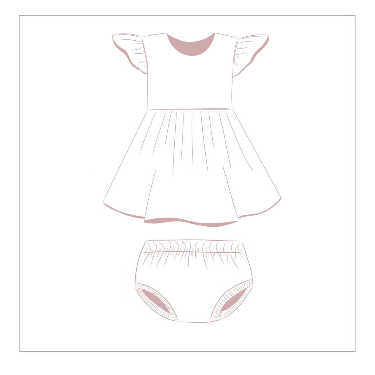 The Nina Two-Piece // 12-18m