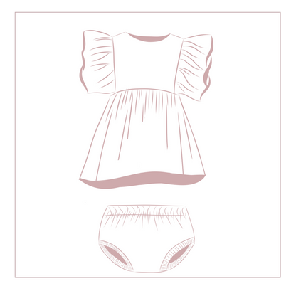 The Nora Two-Piece // 18-24m