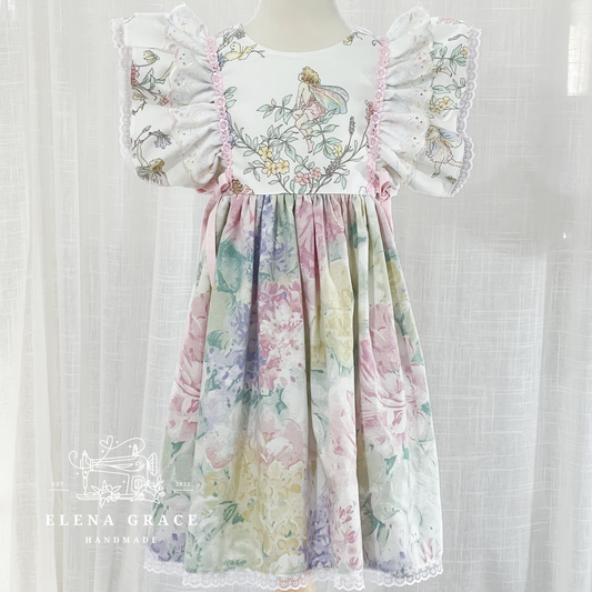 The Nora Dress // 6-7y (white fairy)