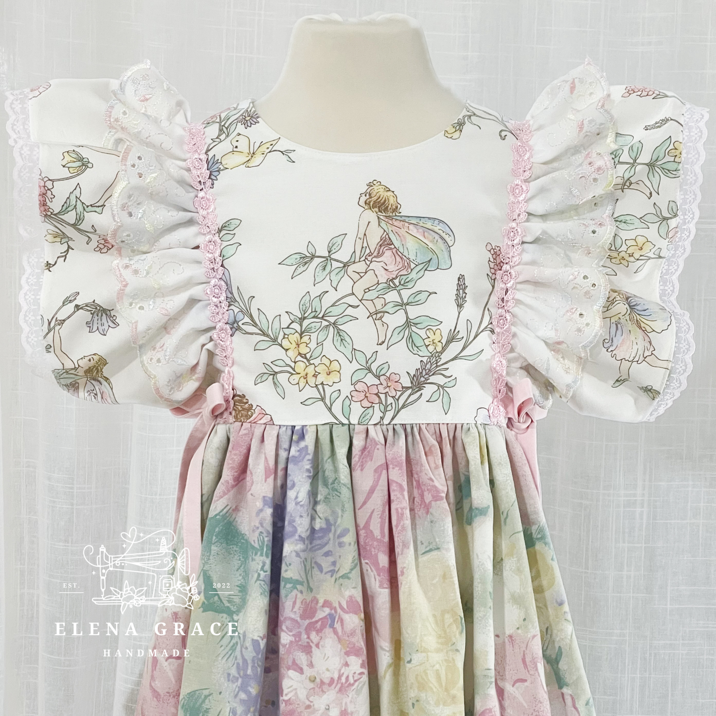 The Nora Dress // 6-7y (white fairy)