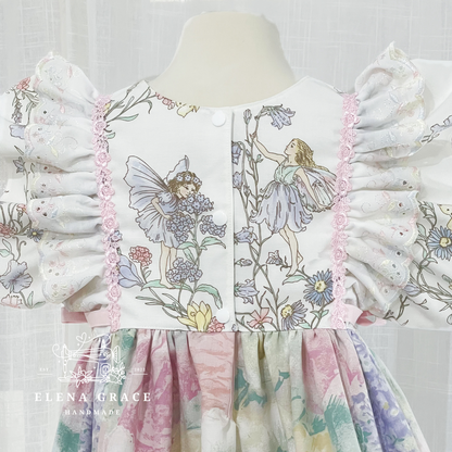 The Nora Dress // 6-7y (white fairy)