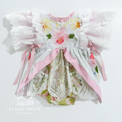 The Nora Romper // 12-18m